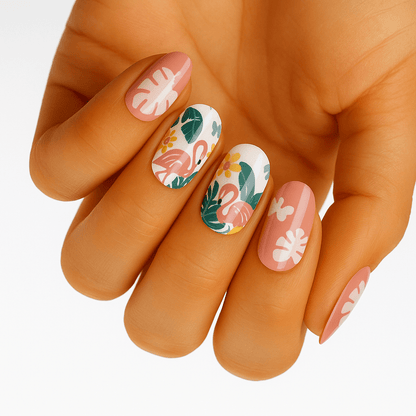 Holy Grail Nail Non-UV Nail Wraps Flamingo Ringo – Holy Classics (Non-UV Nail Wraps)