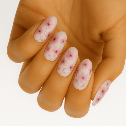 Holy Grail Nail Non-UV Nail Wraps Flower Girl (Sheer) - Holy Classics (Non-UV Nail Wraps)