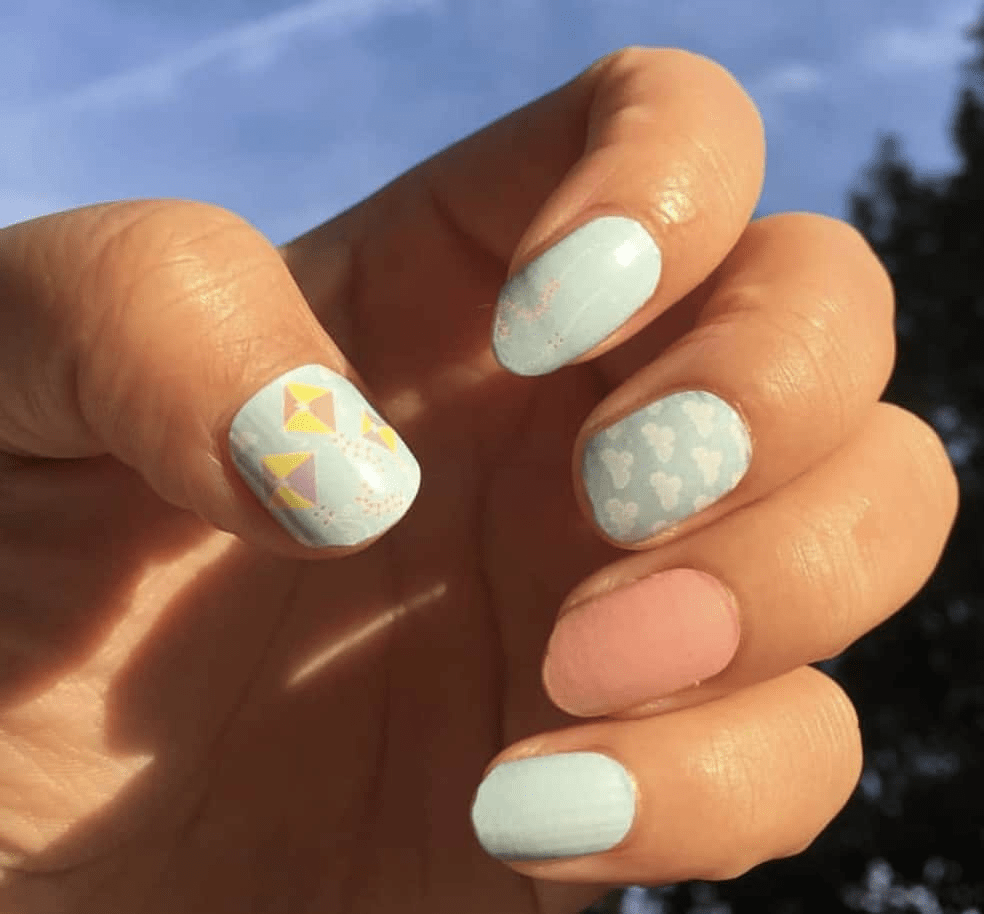 Holy Grail Nail Non-UV Nail Wraps Flying Kites - Holy Classics (Non-UV Nail Wraps)