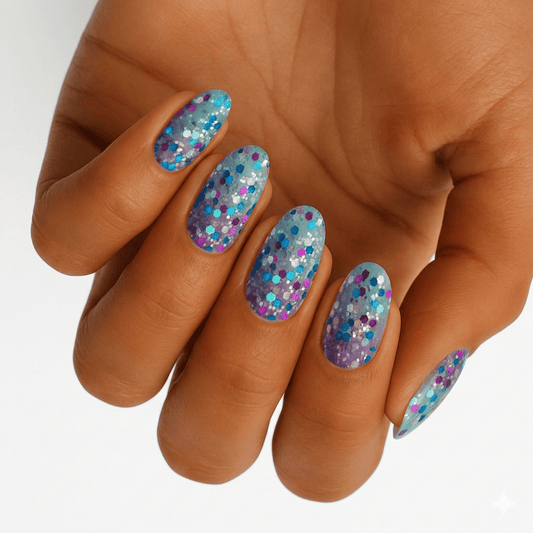 Holy Grail Nail Non-UV Nail Wraps Gorgeous Glitter - Holy Classics (Non-UV Nail Wraps)