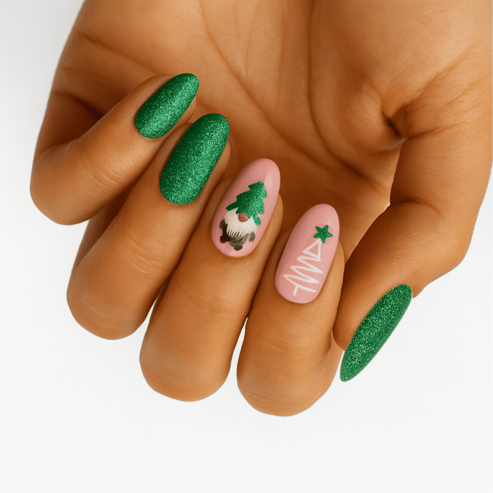 Holy Grail Nail Non-UV Nail Wraps Green Gonk