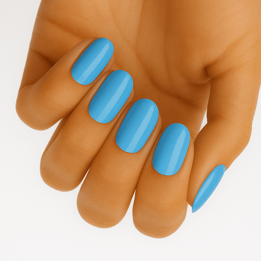 Holy Grail Nail Non-UV Nail Wraps Gulf Blue - Holy Classics (Non-UV Nail Wraps)