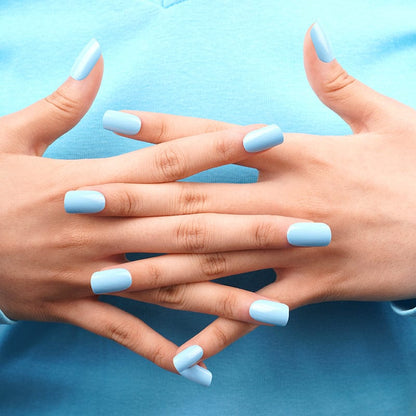 Holy Grail Nail Non-UV Nail Wraps Gulf Blue - Holy Classics (Non-UV Nail Wraps)