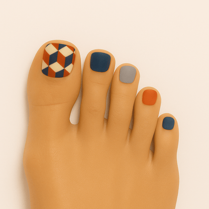 Holy Grail Nail Non-UV Nail Wraps Harlequin - Holy Classics (Non-UV Pedi Wraps)