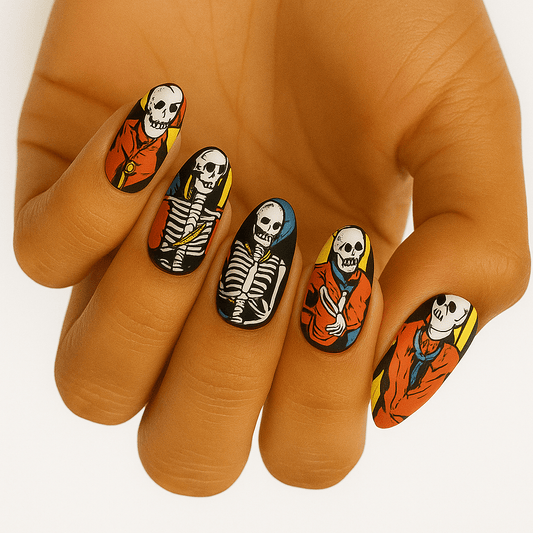 Holy Grail Nail Non-UV Nail Wraps Laughing Til I'm Coffin - Holy Classics (Non-UV Nail Wraps)