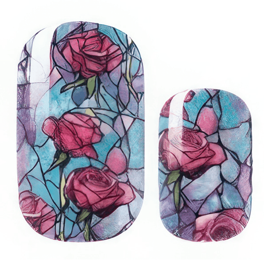 HOLY GRAIL NAIL Non-UV Nail Wraps Leaded Glass - Holy Classics (Non-UV Nail Wraps)