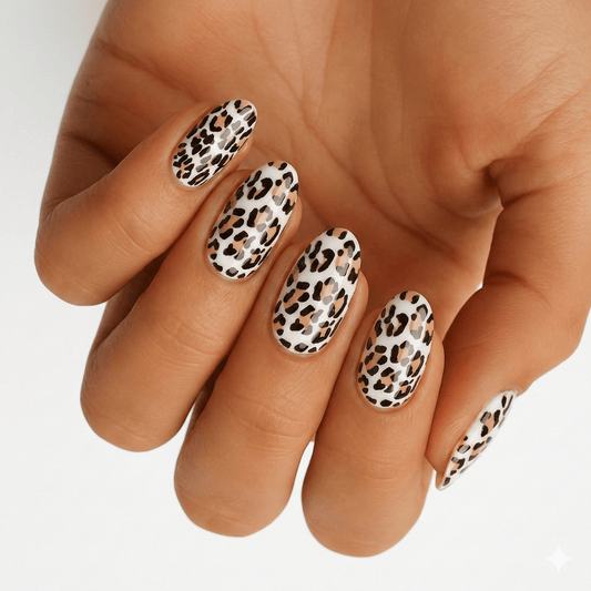 Holy Grail Nail Non-UV Nail Wraps Leo Leopard - Holy Classics (Non-UV Nail Wraps)