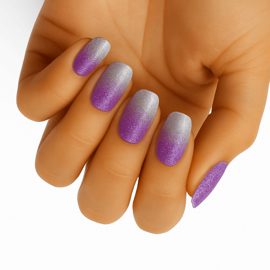 Holy Grail Nail Non-UV Nail Wraps Lilac Storm - Holy Classics (Non-UV Nail Wraps)