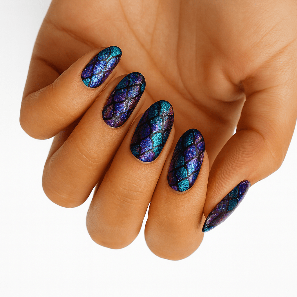 Holy Grail Nail Non-UV Nail Wraps Mermaid Radiance