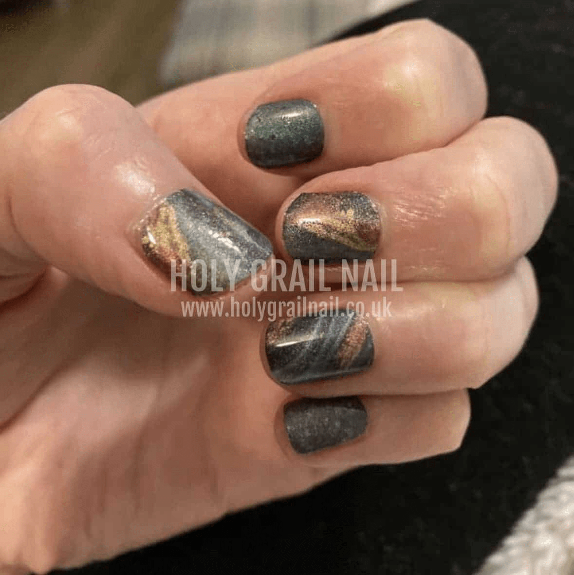 Holy Grail Nail Non-UV Nail Wraps Ocean - Holy Classics (Non-UV Nail Wraps)