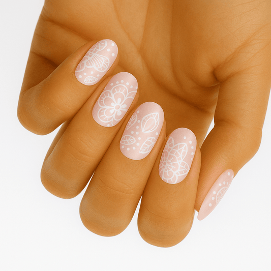 Holy Grail Nail Non-UV Nail Wraps Pink Mandala - Holy Classics (Non-UV Nail Wraps)