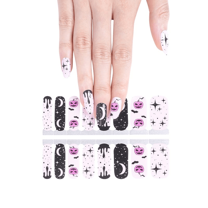 Holy Grail Nail Non-UV Nail Wraps Pink Pumpkin - Holy Classics (Non-UV Nail Wraps)