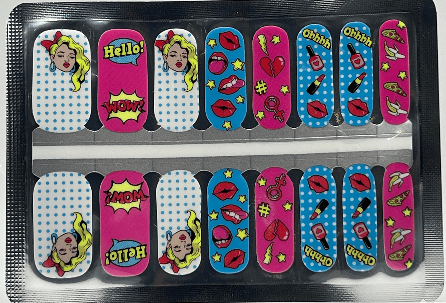 Holy Grail Nail Non-UV Nail Wraps Pop Art - Holy Classics (Non-UV Nail Wraps)