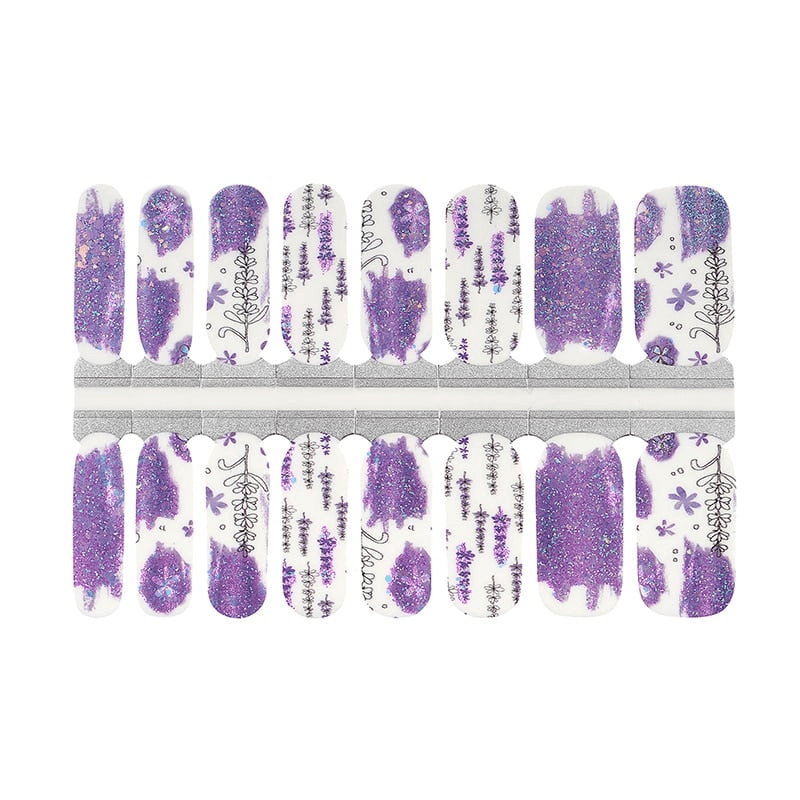 Holy Grail Nail Non-UV Nail Wraps Purple Forest - Holy Classics (Non-UV Nail Wraps)