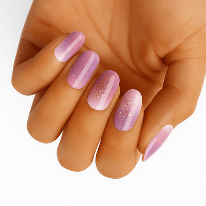 Holy Grail Nail Non-UV Nail Wraps Purple Sparks - Holy Classics (Non-UV Nail Wraps)