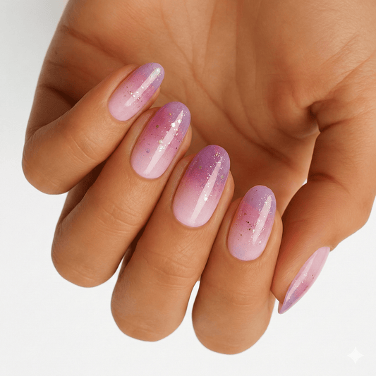 Holy Grail Nail Non-UV Nail Wraps Purple Sparks - Holy Classics (Non-UV Nail Wraps)