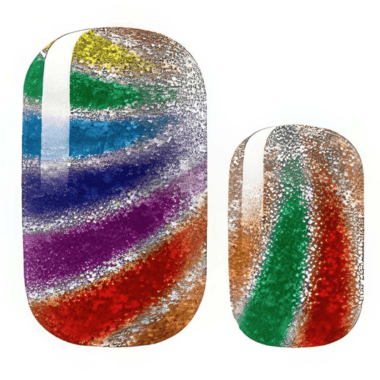 Holy Grail Nail Non-UV Nail Wraps Rainbow Swirl - Holy Classics (Non-UV Nail Wraps)