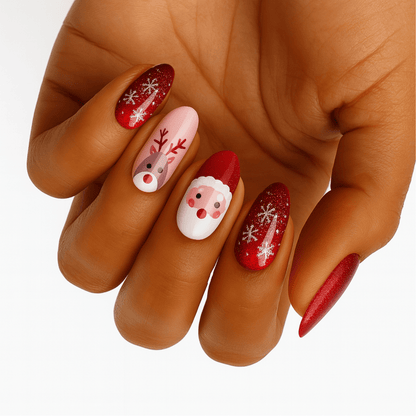 Holy Grail Nail Non-UV Nail Wraps Ready Rudolf?