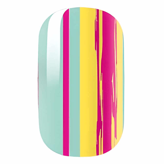 Holy Grail Nail Non-UV Nail Wraps Roller Stripes (Glitter) - Holy Classics (Non-UV Nail Wraps)