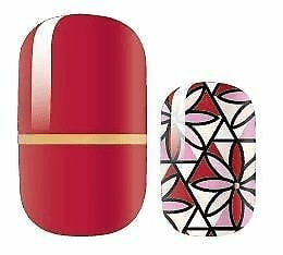 Holy Grail Nail Non-UV Nail Wraps Rouge Fleur - Holy Classics (Non-UV Nail Wraps)