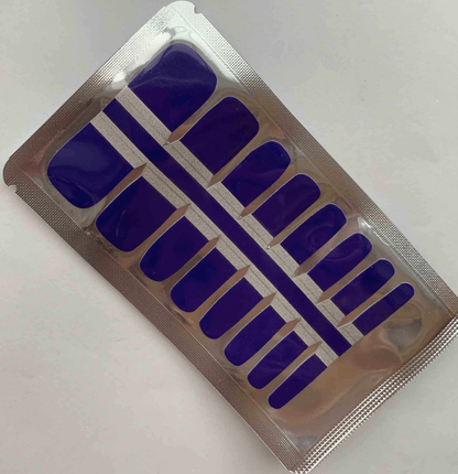Holy Grail Nail Non-UV Nail Wraps Royal Blue - Holy Classics (Non-UV Pedi Wraps)