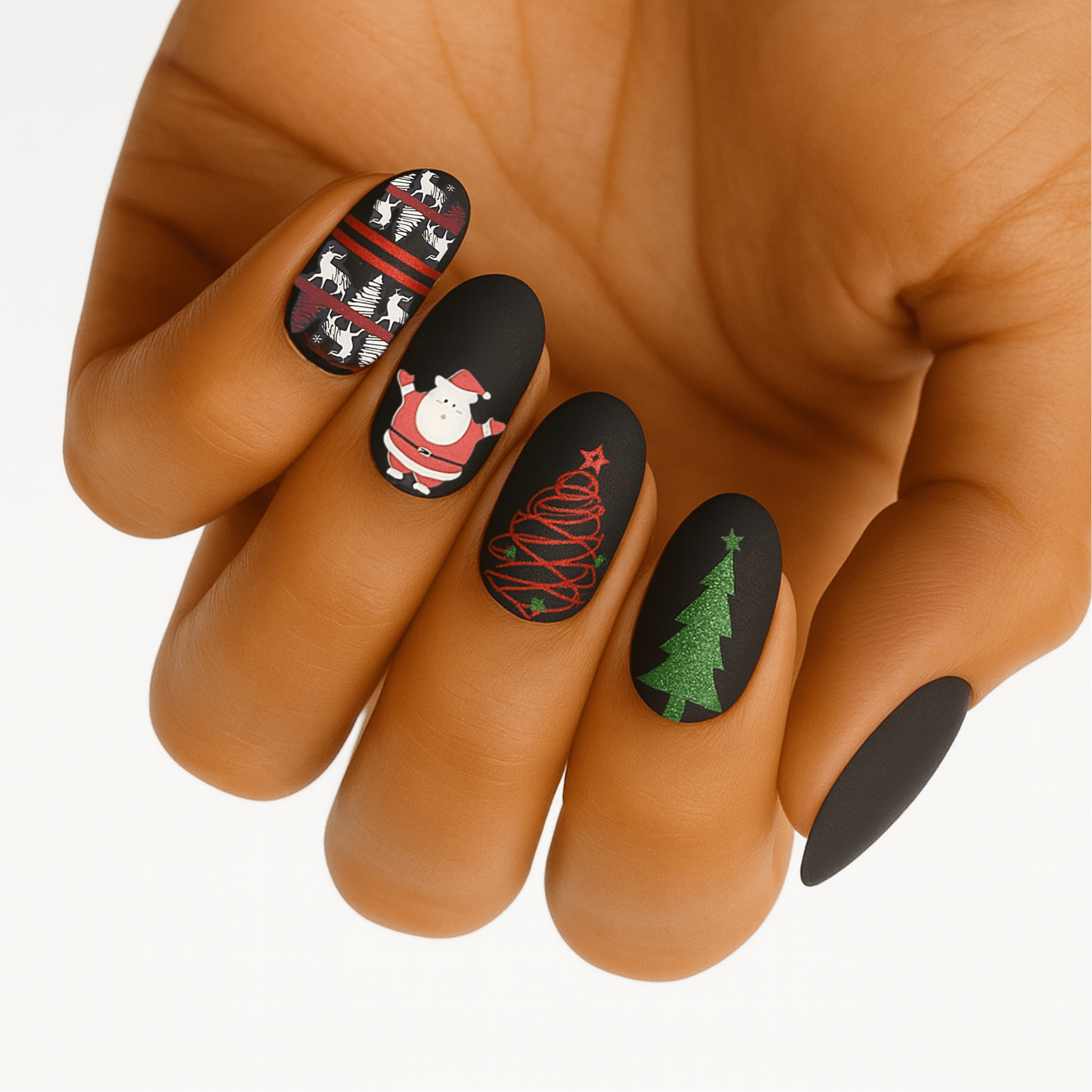 Holy Grail Nail Non-UV Nail Wraps Santa Time - Holy Classics (Non-UV Nail Wraps)