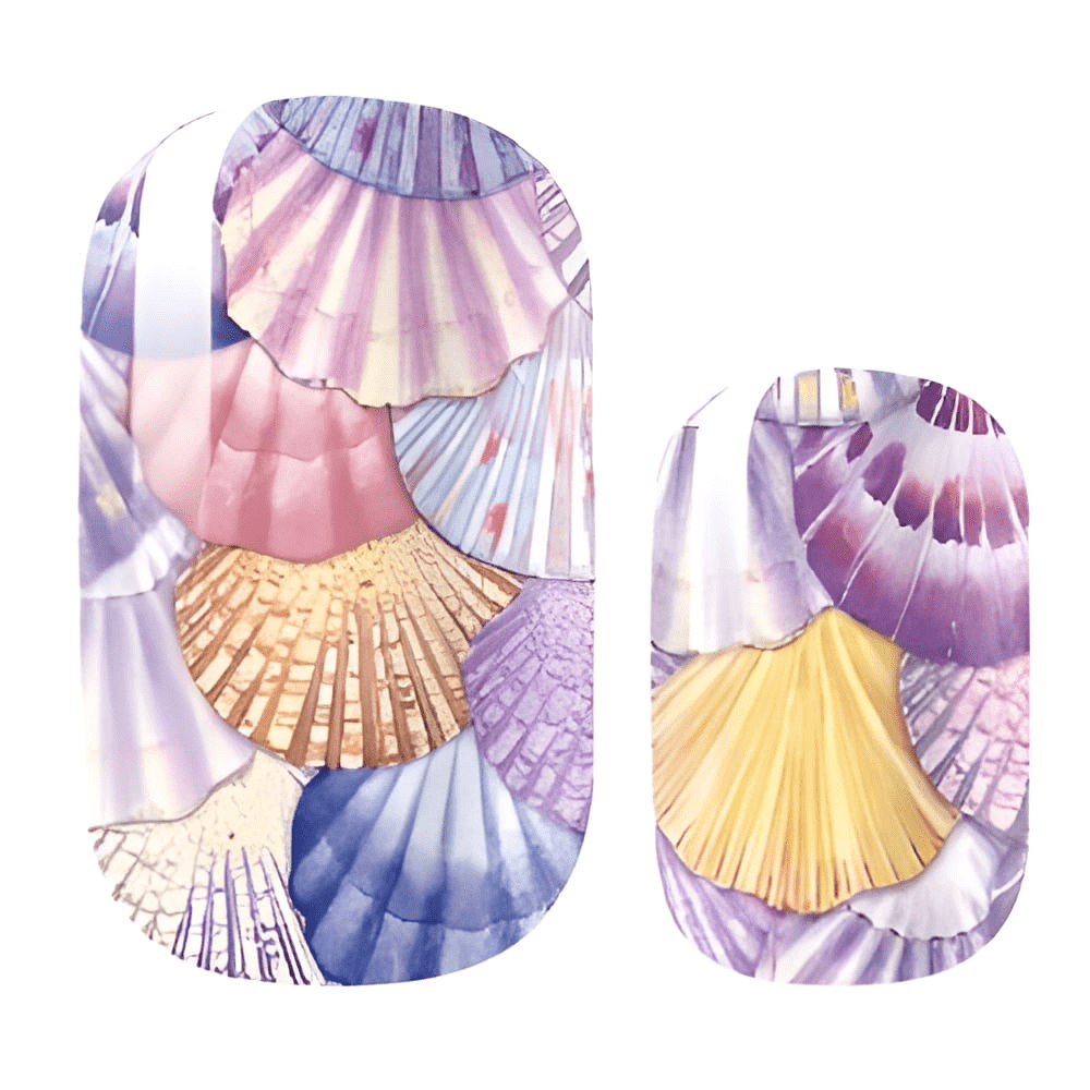 Holy Grail Nail Non-UV Nail Wraps Seashells - Holy Classics (Non-UV Nail Wraps)