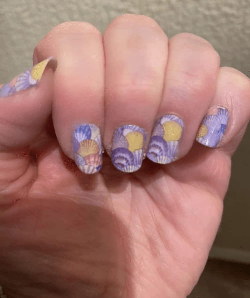 Holy Grail Nail Non-UV Nail Wraps Seashells - Holy Classics (Non-UV Nail Wraps)