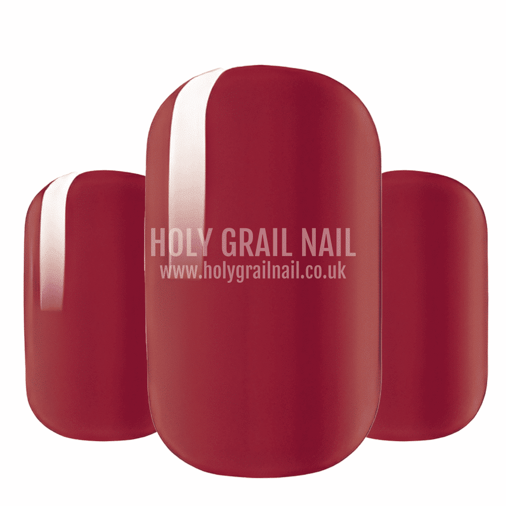 Holy Grail Nail Non-UV Nail Wraps Shiraz - Wide Fit Wrap (20 Piece)