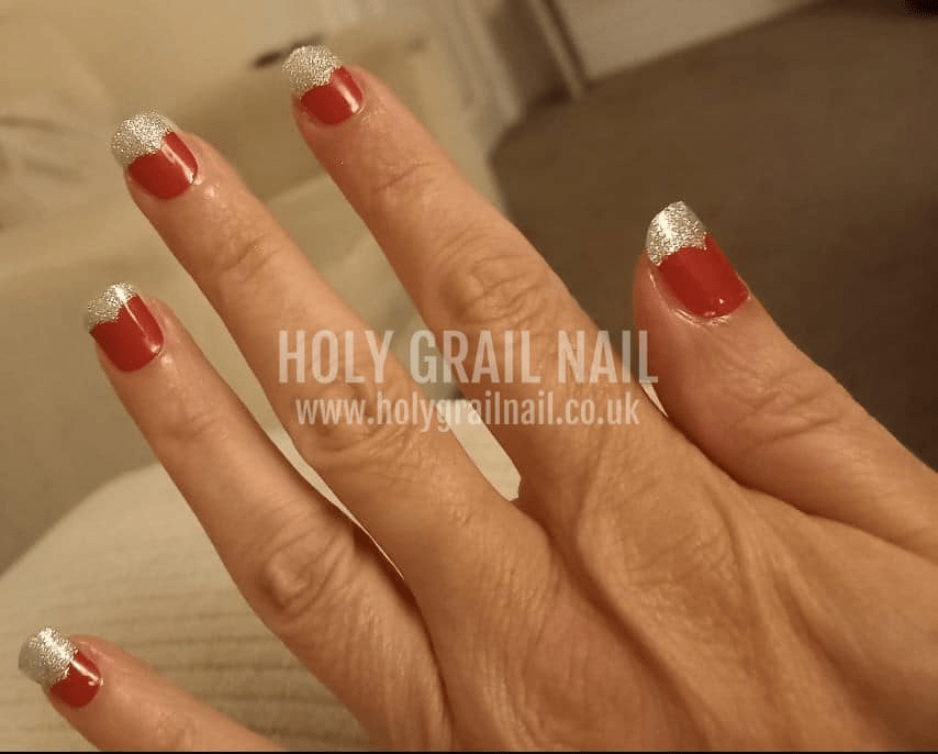 Holy Grail Nail Non-UV Nail Wraps Silver Tips - Holy Classics (Non-UV Nail Wraps)