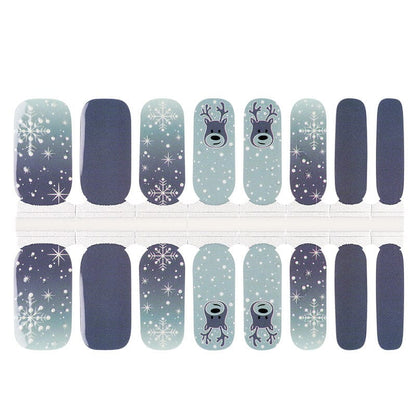 Holy Grail Nail Non-UV Nail Wraps Snow Glow