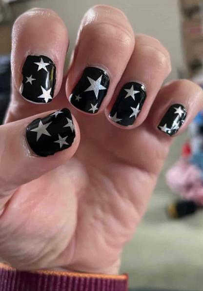 Holy Grail Nail Non-UV Nail Wraps Sparkling Stars - Holy Classics (Non-UV Nail Wraps)