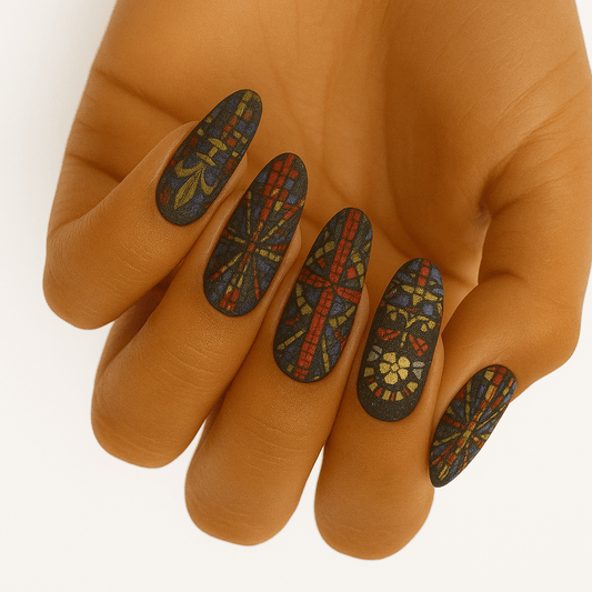 Holy Grail Nail Non-UV Nail Wraps Stained Glass - Holy Classics (Non-UV Nail Wraps)