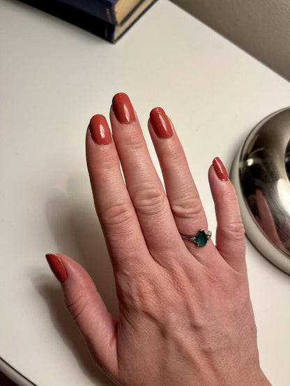 Holy Grail Nail Non-UV Nail Wraps Terracotta Sparkle (Shimmer) - Holy Classics (Non-UV Nail Wraps)