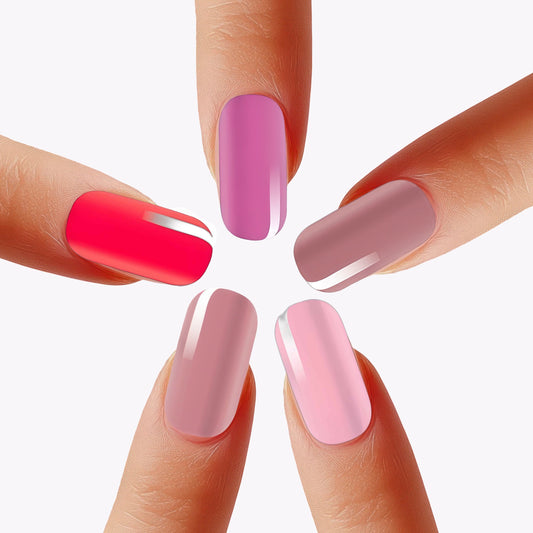 Holy Grail Nail Non-UV Nail Wraps The Pink Pack