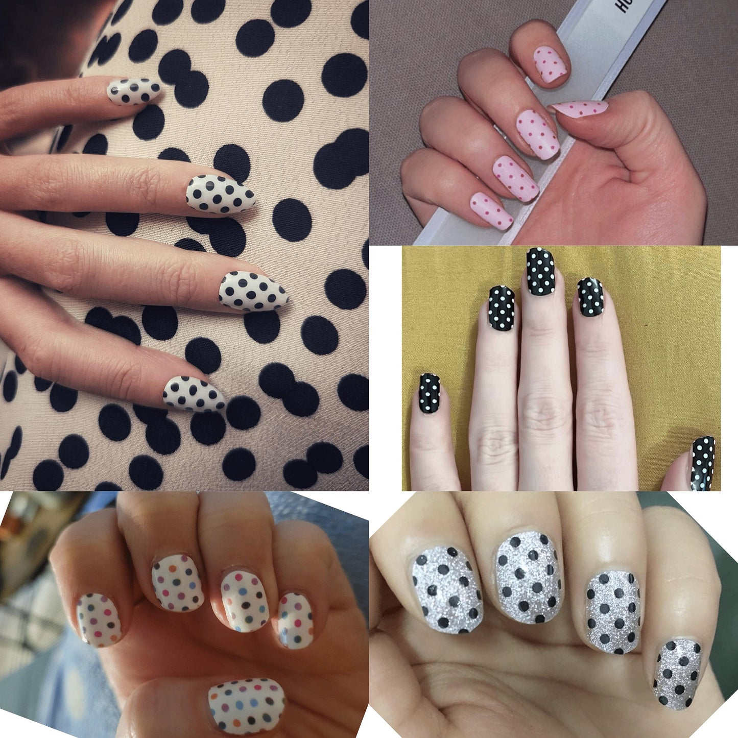 Holy Grail Nail Non-UV Nail Wraps The Polka Pack