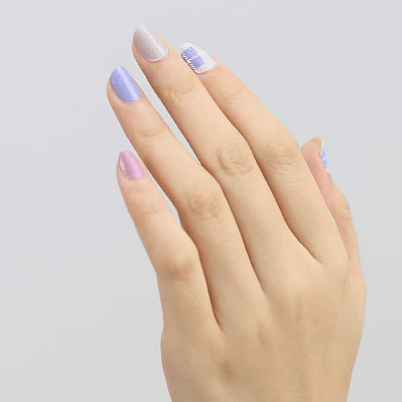 Holy Grail Nail Non-UV Nail Wraps Thistle - Holy Classics (Non-UV Nail Wraps)