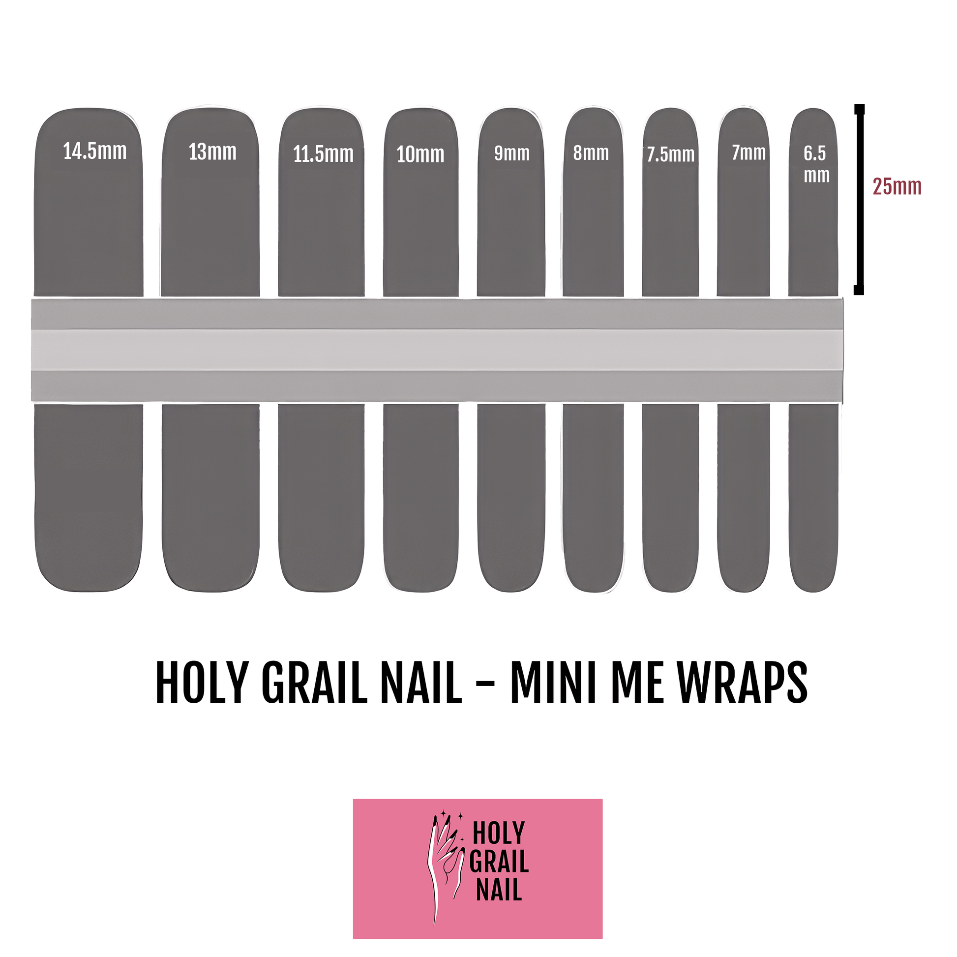 Holy Grail Nail Non-UV Nail Wraps Trick or Treat! (Mini Me) - Holy Classics (Non-UV Nail Wraps)