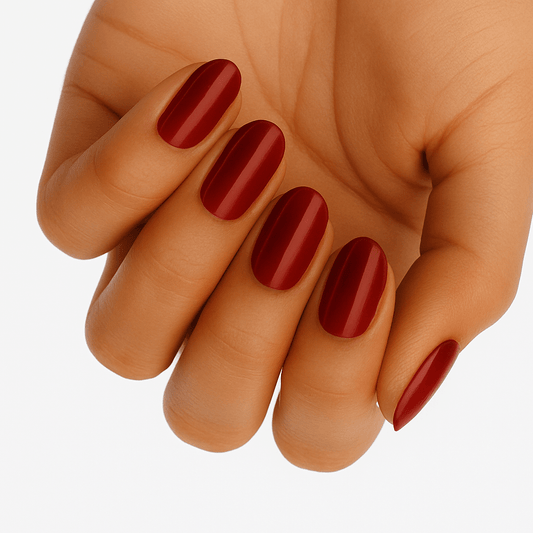 Holy Grail Nail Non-UV Nail Wraps Vermilion - Wide Fit Wrap (20 Piece)