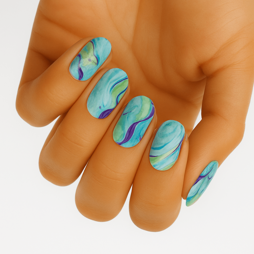 HOLY GRAIL NAIL Non-UV Nail Wraps Water Under the Bridge - Holy Classics (Non-UV Nail Wraps)