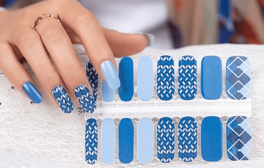 Holy Grail Nail Non-UV Nail Wraps Wavy Davy - Holy Classics (Non-UV Nail Wraps)