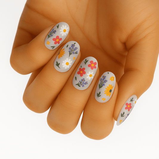 Holy Grail Nail Non-UV Nail Wraps Wildflower Whimsy - Holy Classics (Non-UV Nail Wraps)