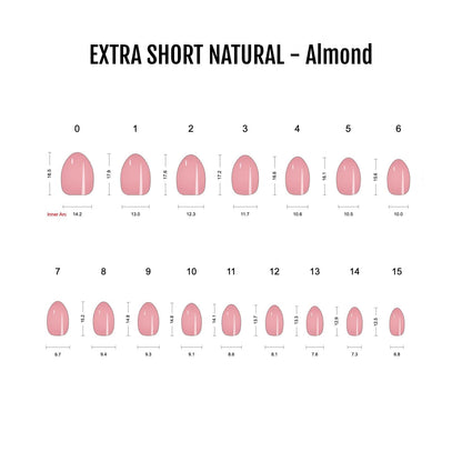 Holy Grail Nail press on Cashmere Kiss - Soft Gel Press Ons (Extra Short Natural)