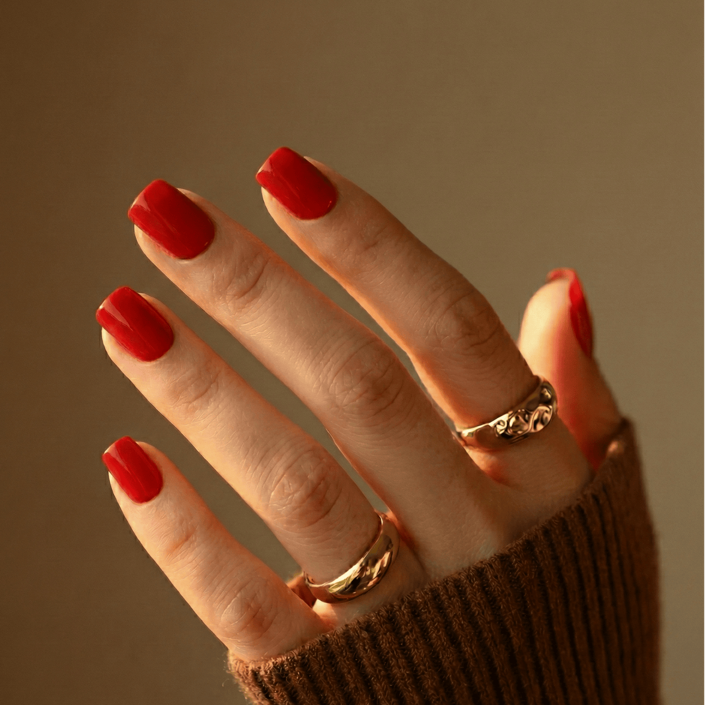 Holy Grail Nail press on Spicy - Soft Gel Press Ons (Short Square)