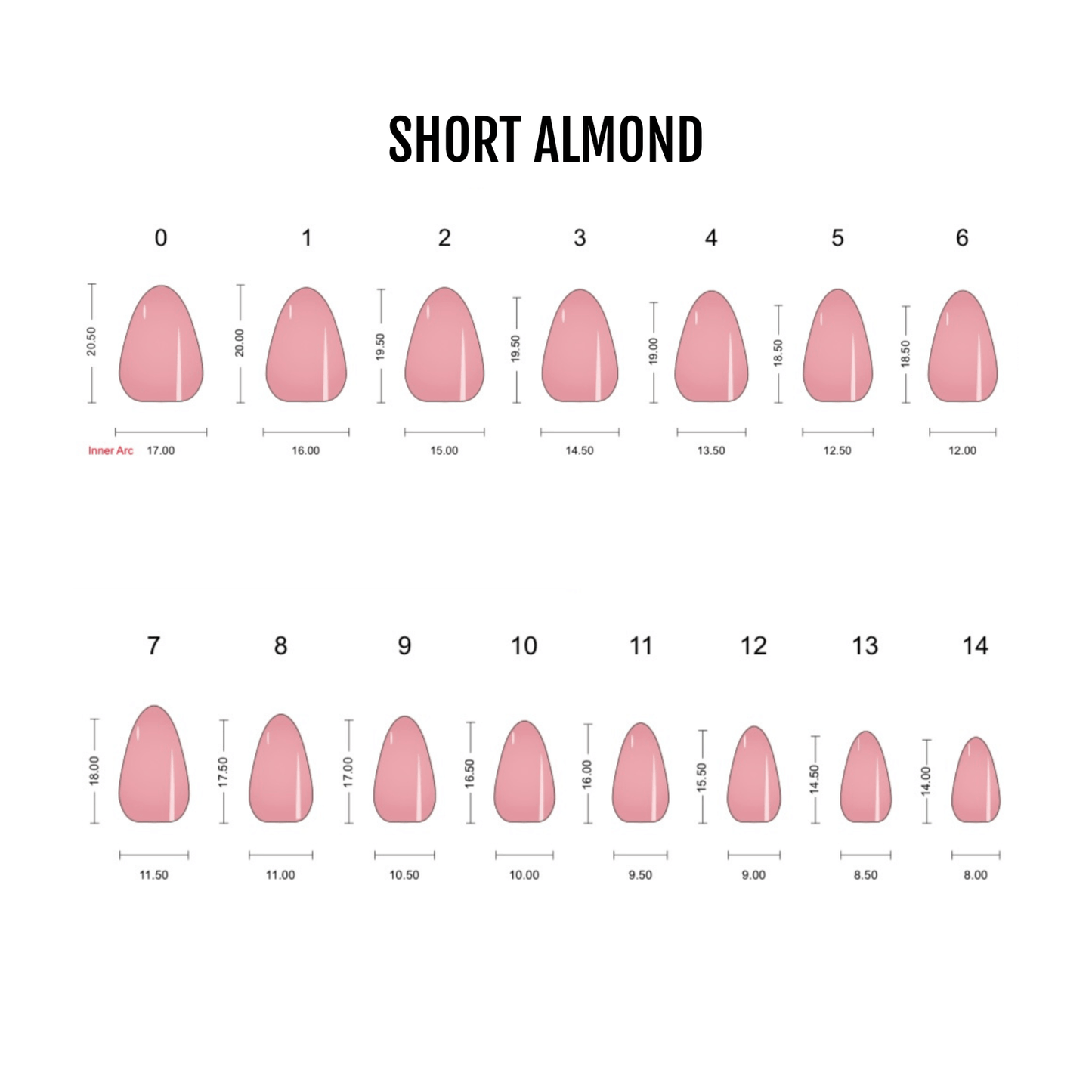 Holy Grail Nail press on Sugar Coated (Glazed) - Soft Gel Press Ons (Short Almond)