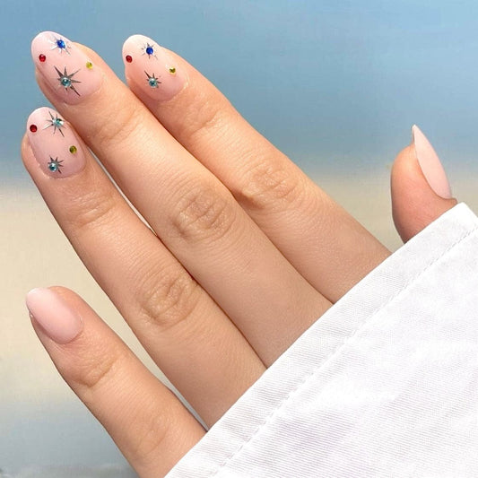 Holy Grail Nail press on Sugar Rush -  Soft Gel Press Ons (Short Oval)