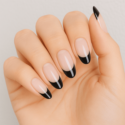 Holy Grail Nail Semi-Cured Gels Black French Mani - Gels