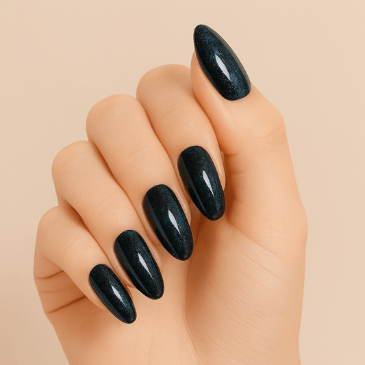 Holy Grail Nail Semi-Cured Gels Black Holo - Gels