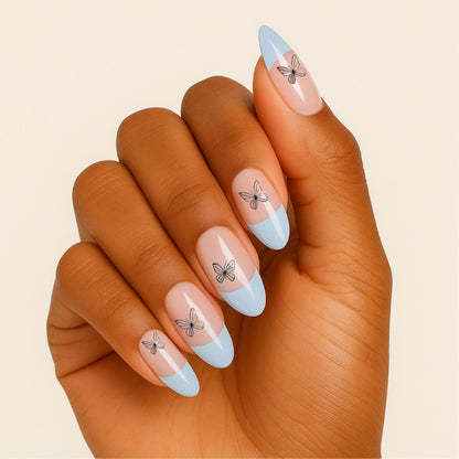 Holy Grail Nail Semi-Cured Gels Butterfly Blue - Gels