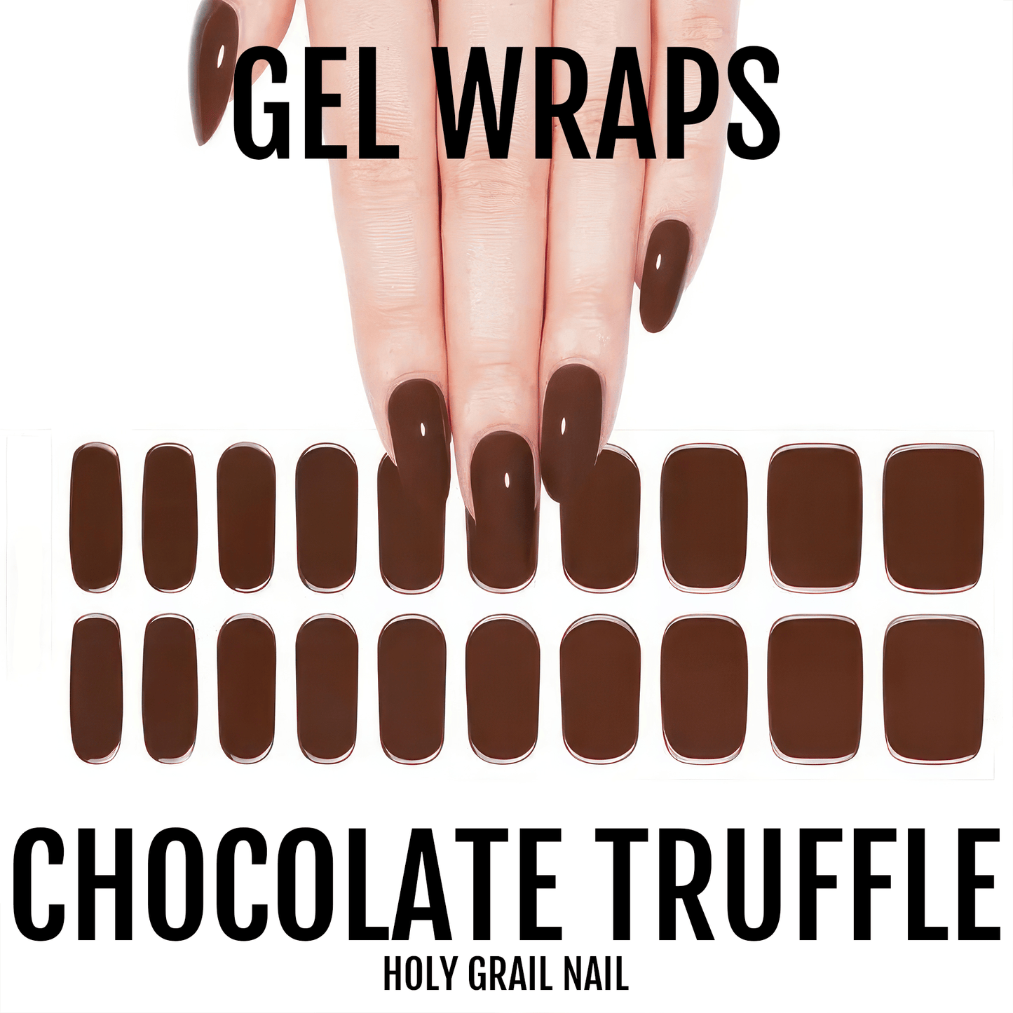 Holy Grail Nail Semi-Cured Gels Chocolate Truffle - Gels